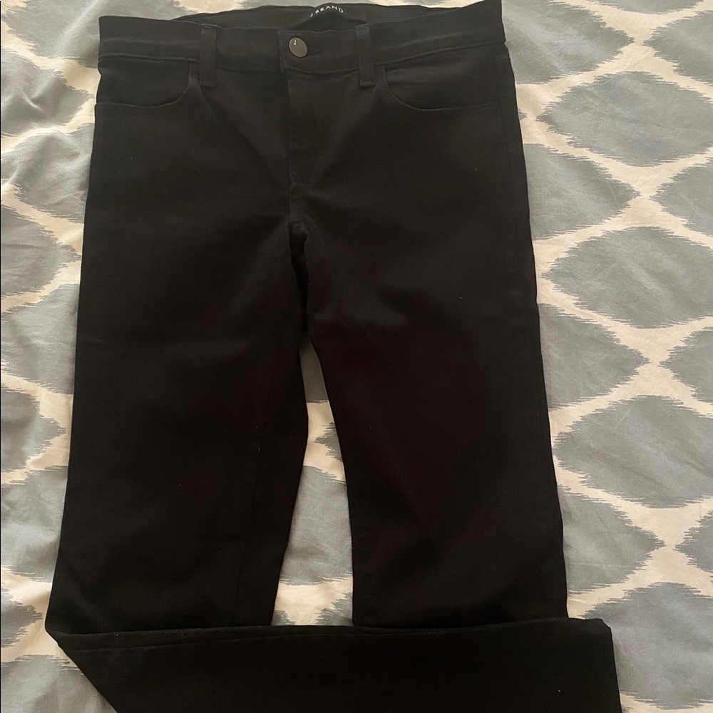 NWOT J brand black ankle jean